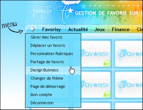 Favorisy Changer de design