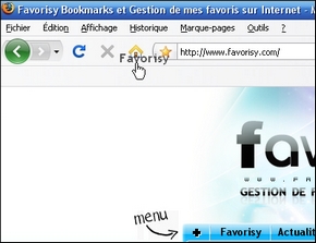 Favorisy Page de dmarrage