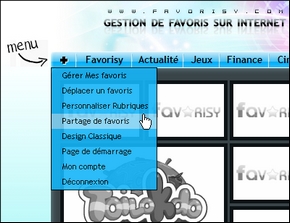 Favorisy Partage de Favoris